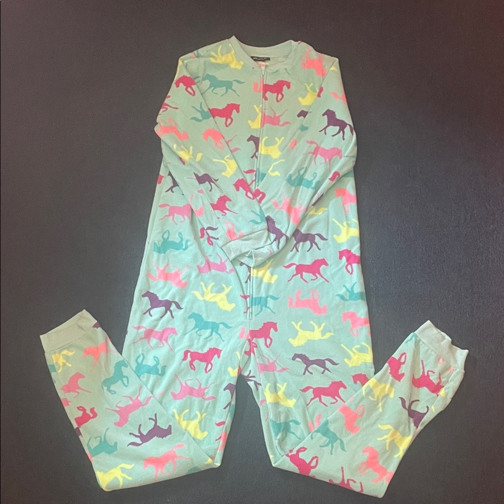 Joe Boxer Multicolor Horse Print Onesie